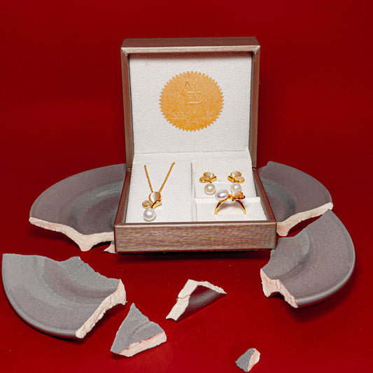 Marami Pearl - Gold Set