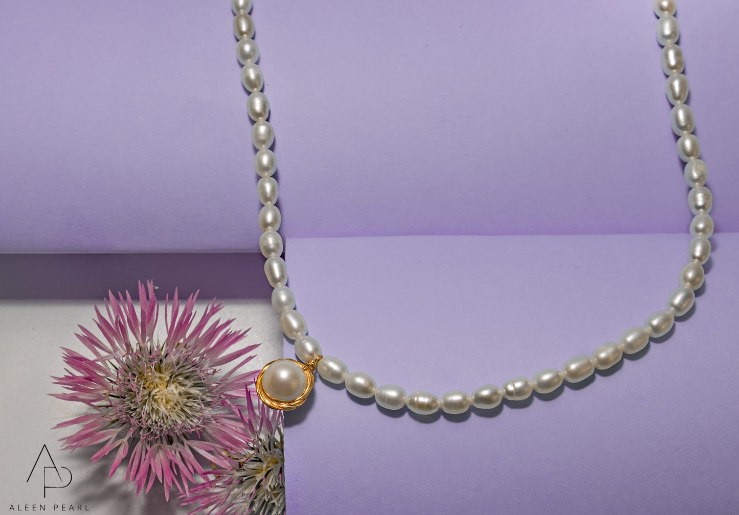 Sinao Pearl - Gold Necklaces